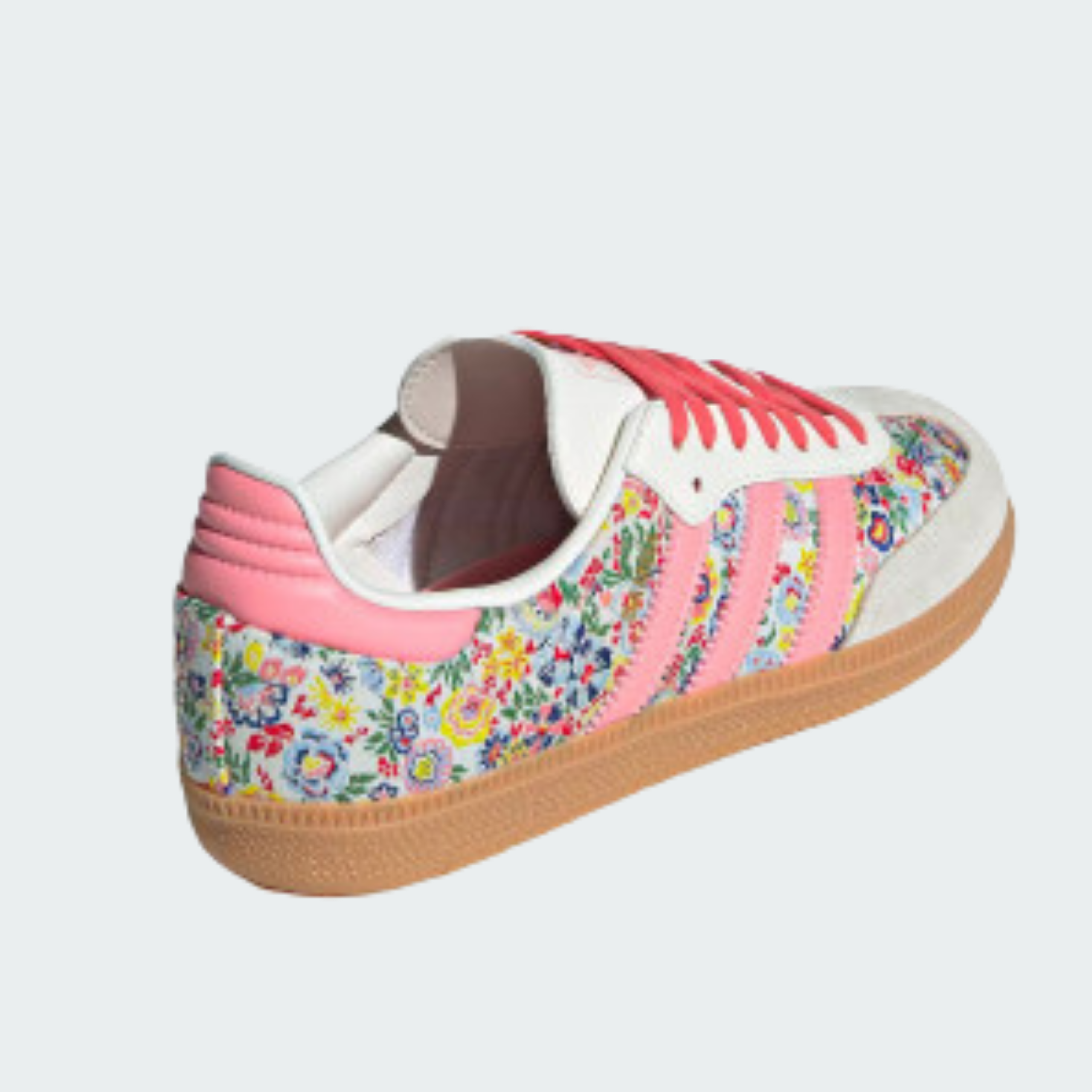 Samba London Floral Embroidered Sneakers