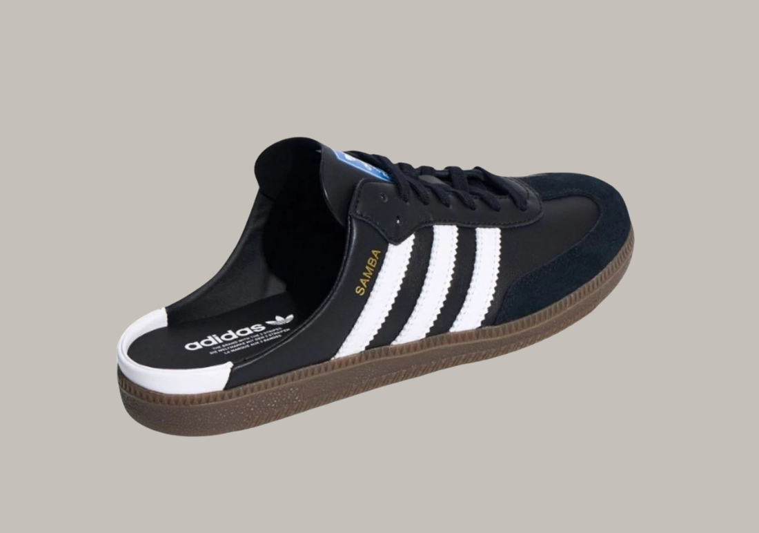 Samba OG Mule Black and white