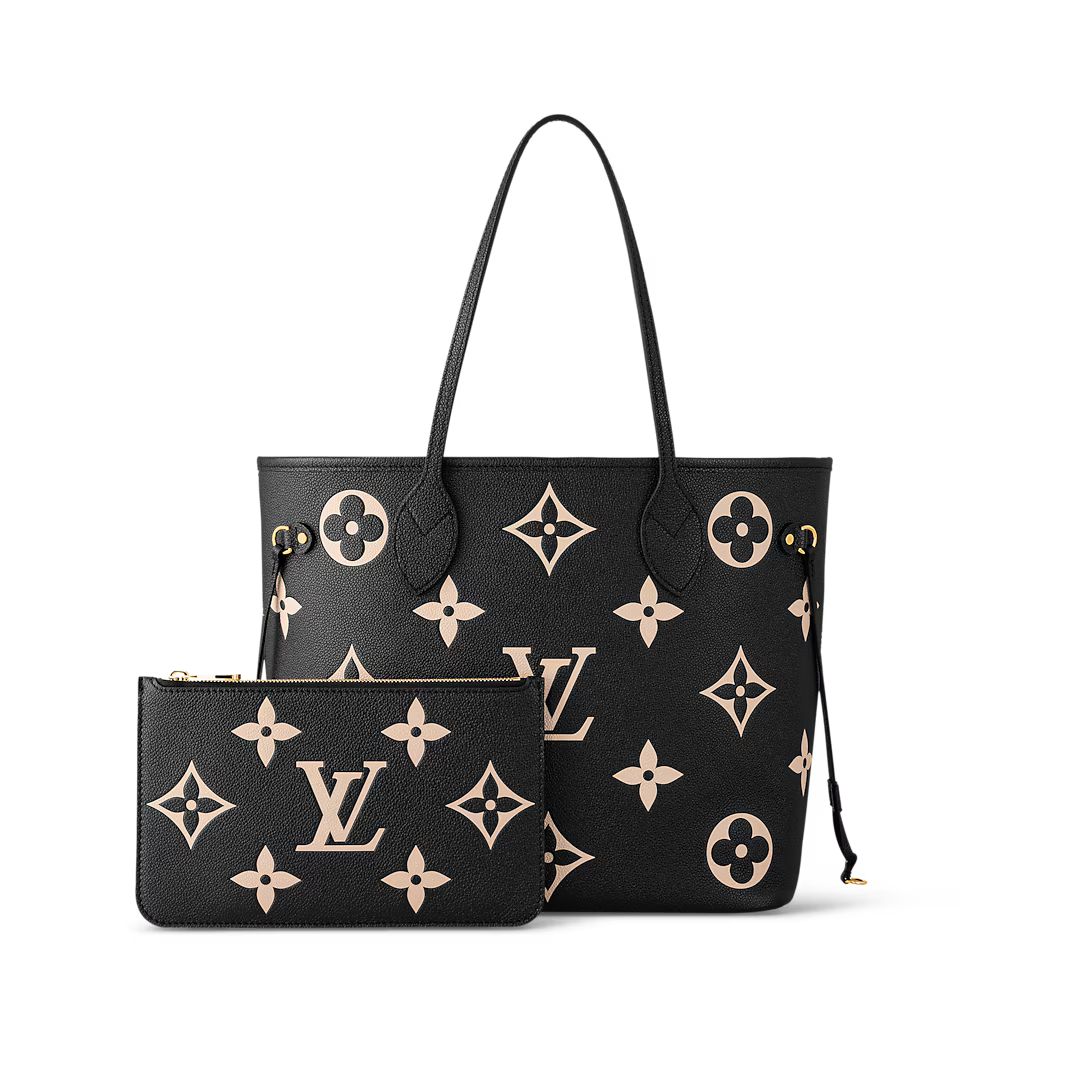 Never Full MM Monogram Empreinte Leather
