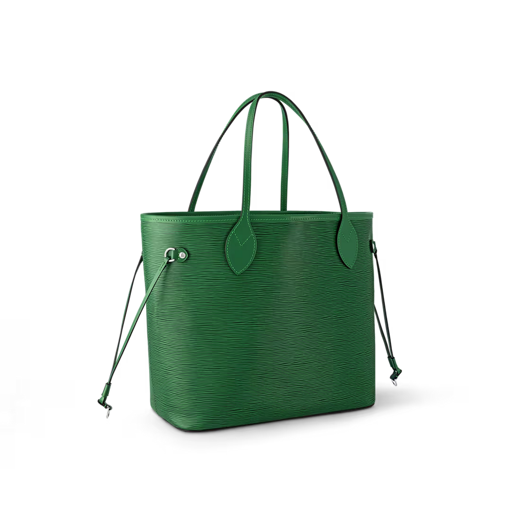 Never Full MM Green Epi Leather