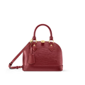 Alma BB Red Monogram Print