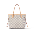 Never full MM Damier Azur Canva