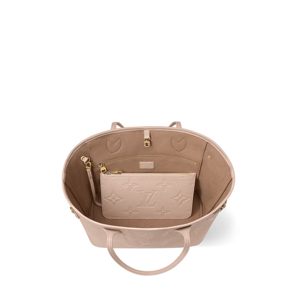 Never Full MM Monogram Empreinte Leather
