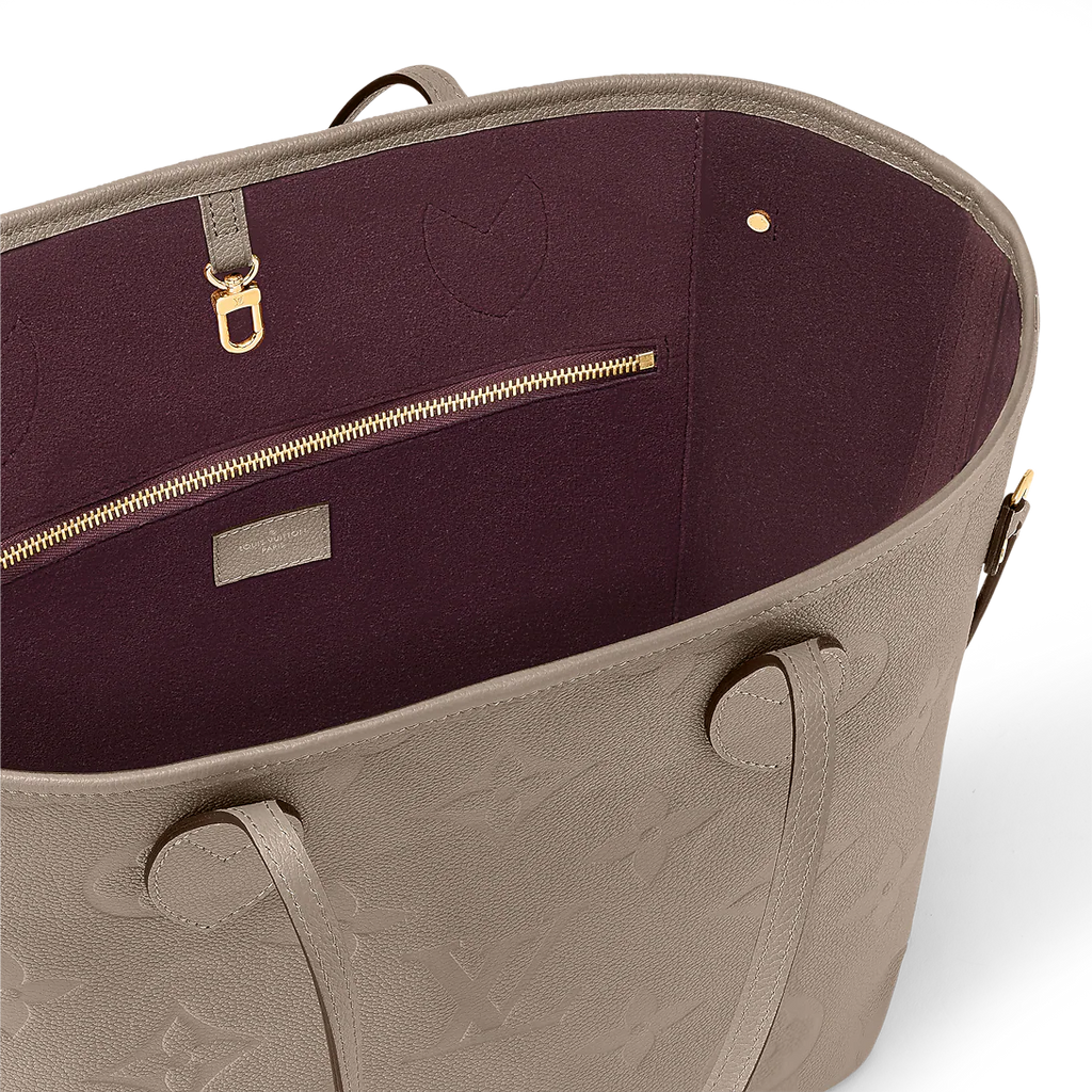 Never Full MM Monogram Empreinte Leather